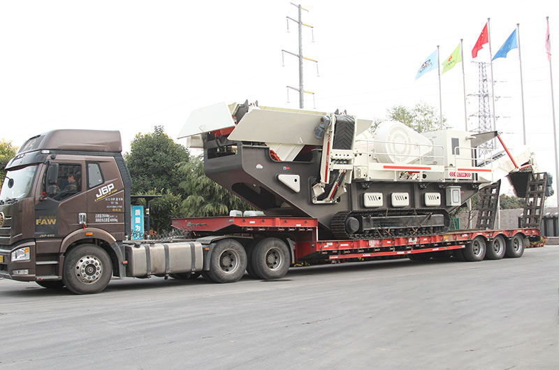 移動破碎站發貨現場 移動破碎站發貨現場