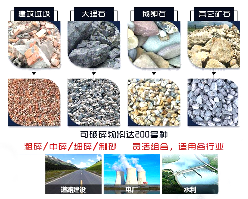 機制砂原料豐富