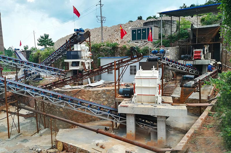 時產500噸砂石破碎生產線