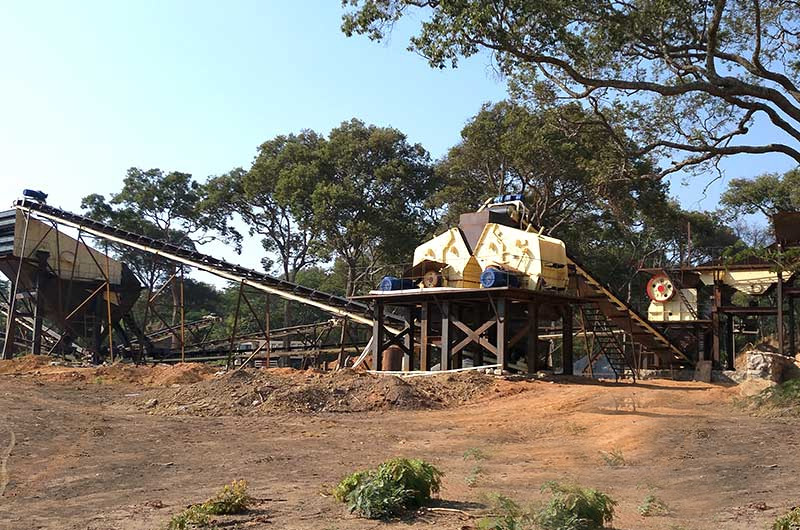 反擊式破碎機生產線