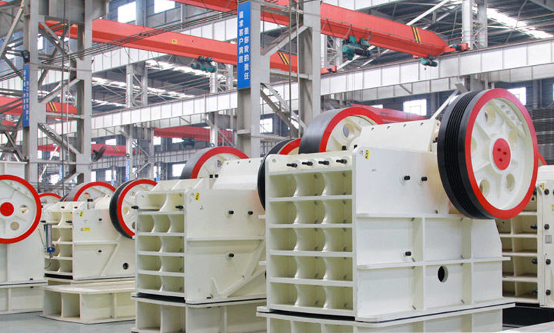 不同規格的顎式破碎機