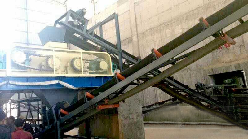 對輥式破碎機生產線