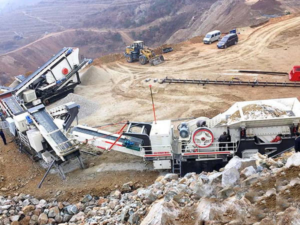 建筑垃圾移動破碎機(jī)